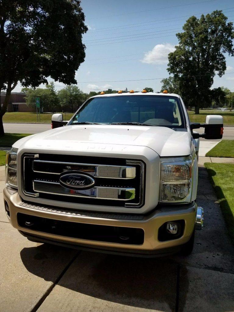 loaded 2011 Ford F 350 King Ranch pickup