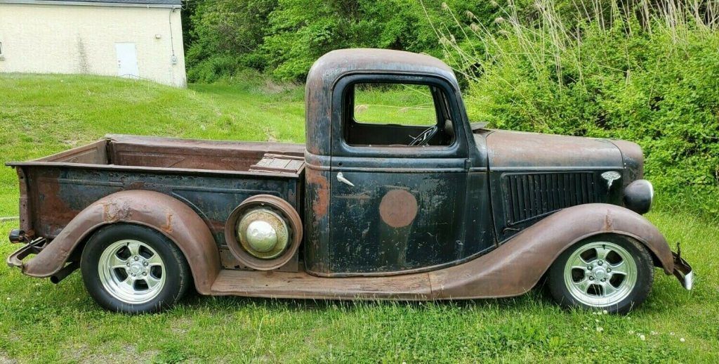 1935 Ford Pickup Truck Hot Rod Real Patina Supercharger