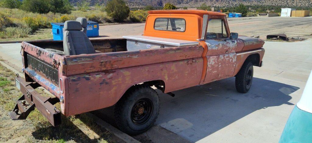 1966 Chevrolet K20 Factory 4WD Pickup Truck 283 V8 2-Speed Automatic